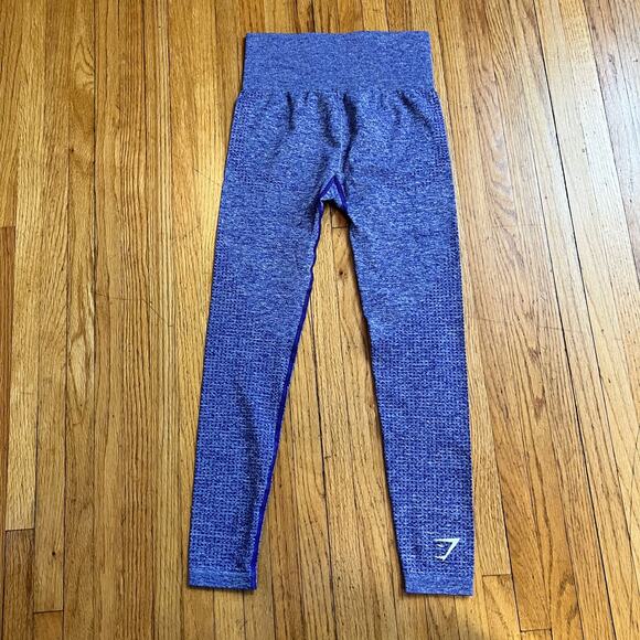 Gymshark Leggings Womens Small Vital Seamless Purple - Picture 3 of 8
